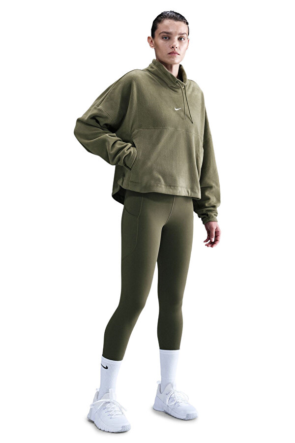 み！　804040 W NK ONE TF TOP POLAR Yeşil Kadın Sweatshirt Fiyatları - 102276964