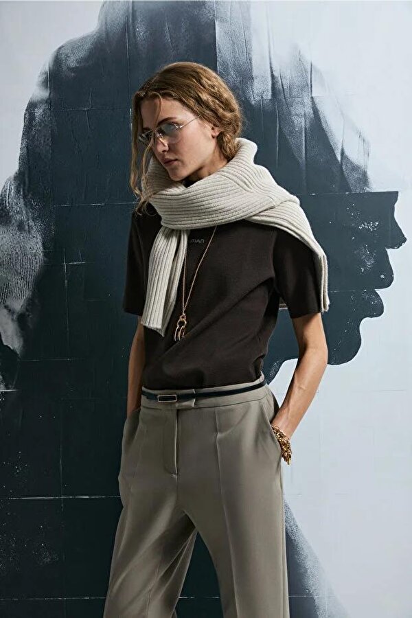 Jessıca Kadın Kolsuz Kazak 122090039