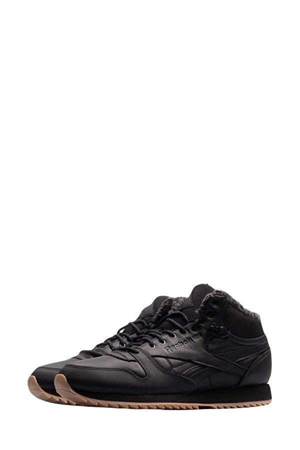 CL LTHR MID RIPPLE BLACK Man 001