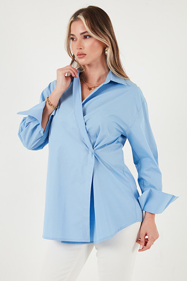 Bayan Gömlek 6834987 MAVİ