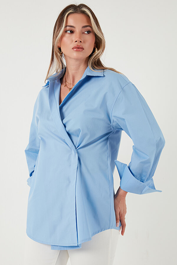 Bayan Gömlek 6834987 MAVİ