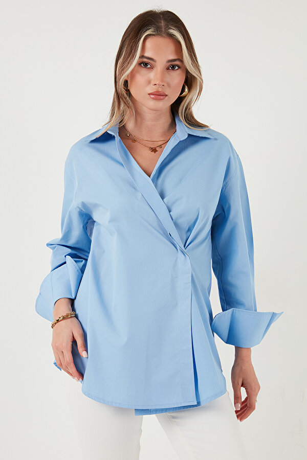 Bayan Gömlek 6834987 MAVİ