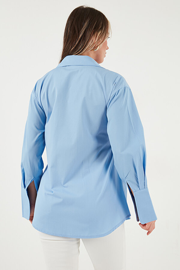 Bayan Gömlek 6834987 MAVİ