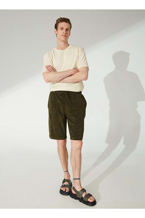 Yeşil Erkek Sweat Şort RALIZA