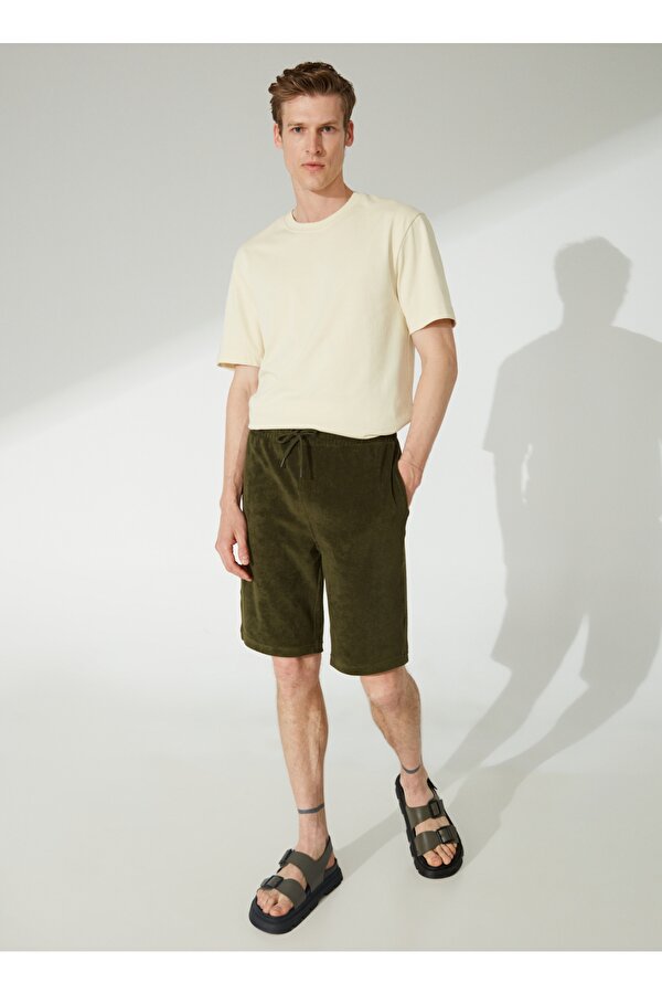 Yeşil Erkek Sweat Şort RALIZA