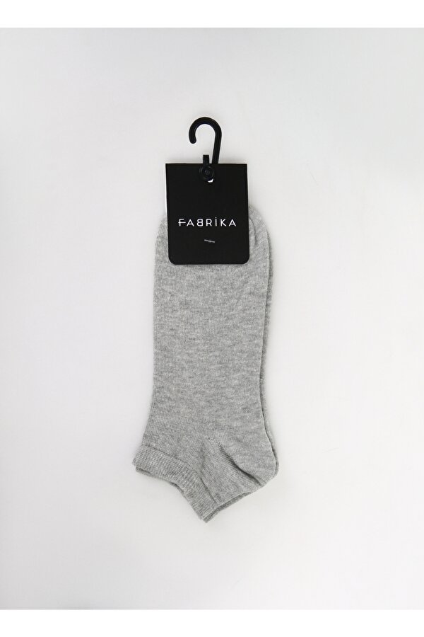 Gri Melanj Erkek Sneaker Çorabı UL-ERK-PTK