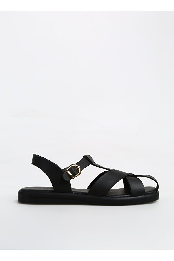 Siyah Kadın Sandalet CHIRAN