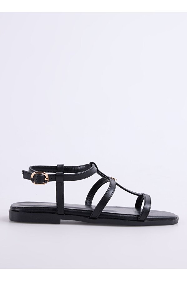 Siyah Kadın Sandalet KINLEY