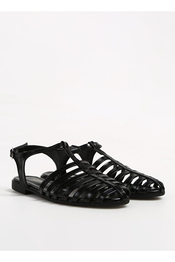 Siyah Kadın Sandalet NASEEM