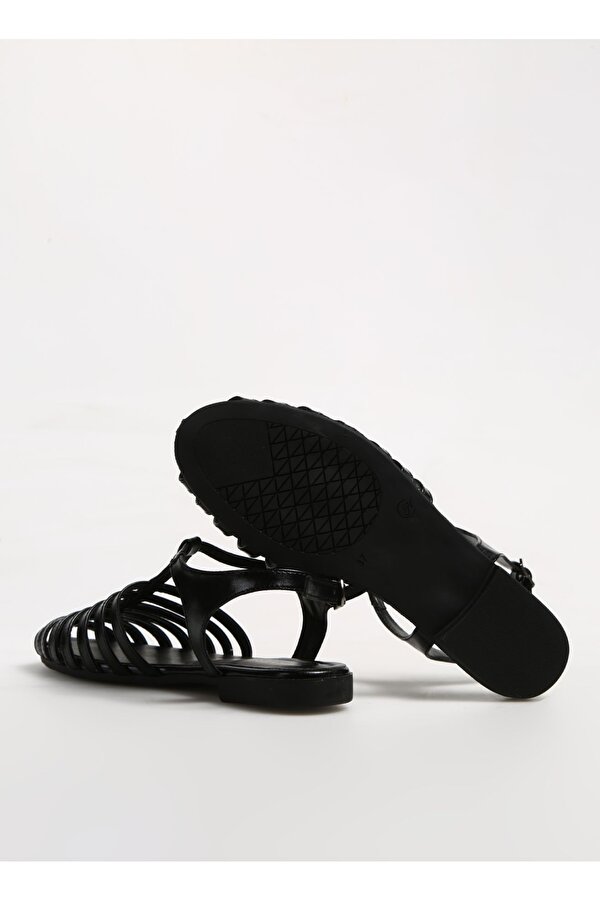 Siyah Kadın Sandalet NASEEM