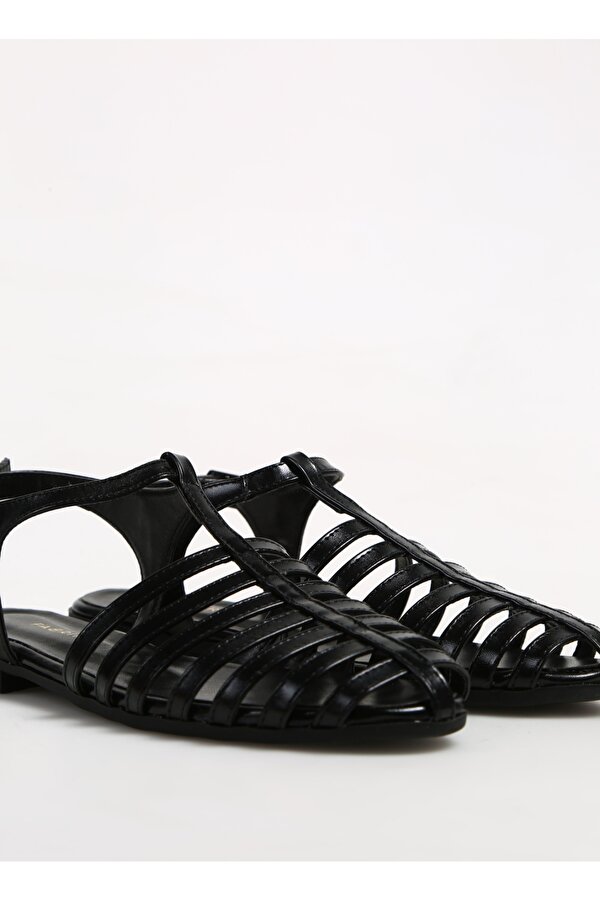 Siyah Kadın Sandalet NASEEM