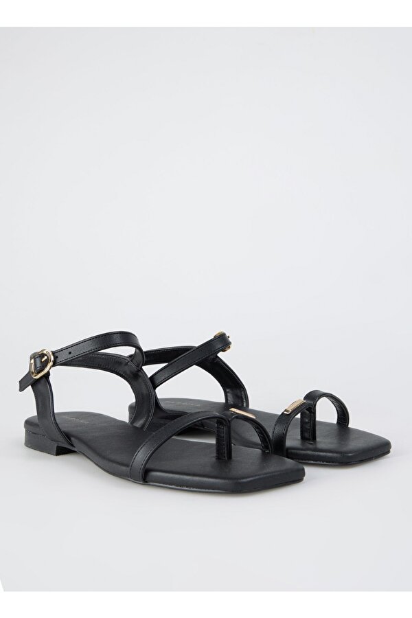 Siyah Kadın Sandalet DOROTHEA