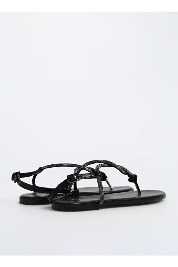 Siyah Kadın Sandalet STORMES