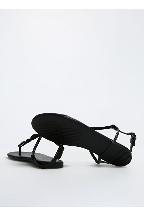 Siyah Kadın Sandalet STORMES