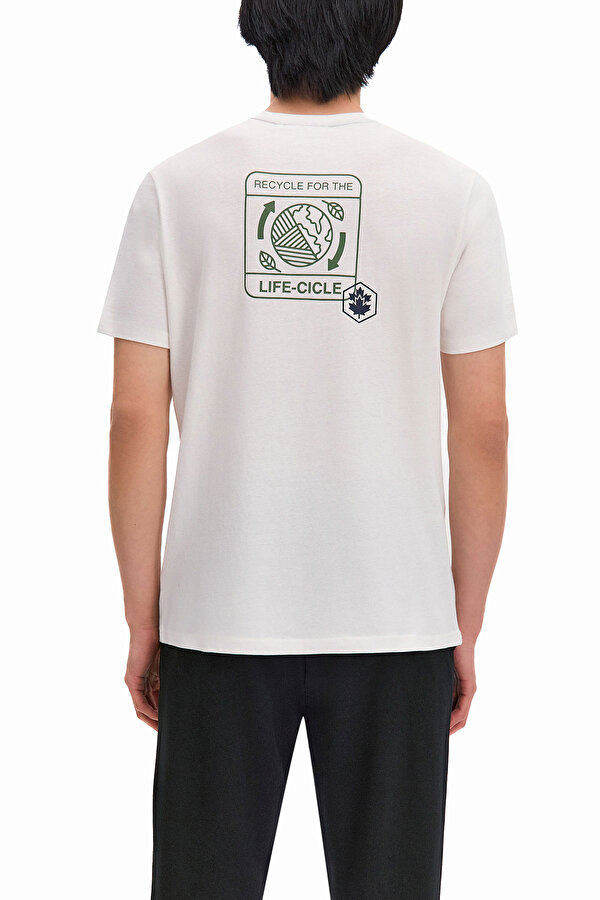 Clothing Lumberjack Duran T-Shirt Recycle Pri Белый 005