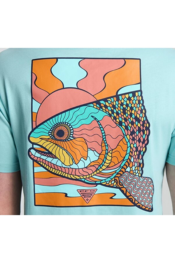 CSC PFG Trout Shine Erkek Kısa Kollu Tişört