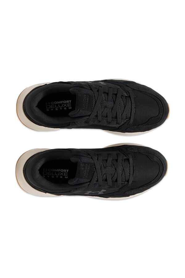 3027731 Ua Edge Suede Koşu Sı Siyah Erkek Spor Ayakkabı
