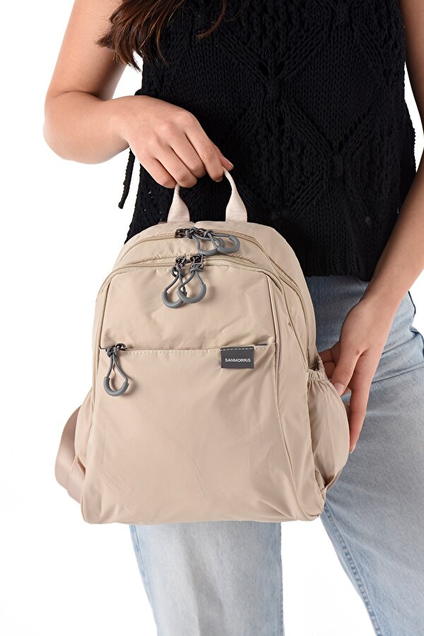 Suya Dayanıklı Paraşüt Kumaş 4 Gözlü Tablet Bölmeli Günlük Kullanıım Sırt Çantası