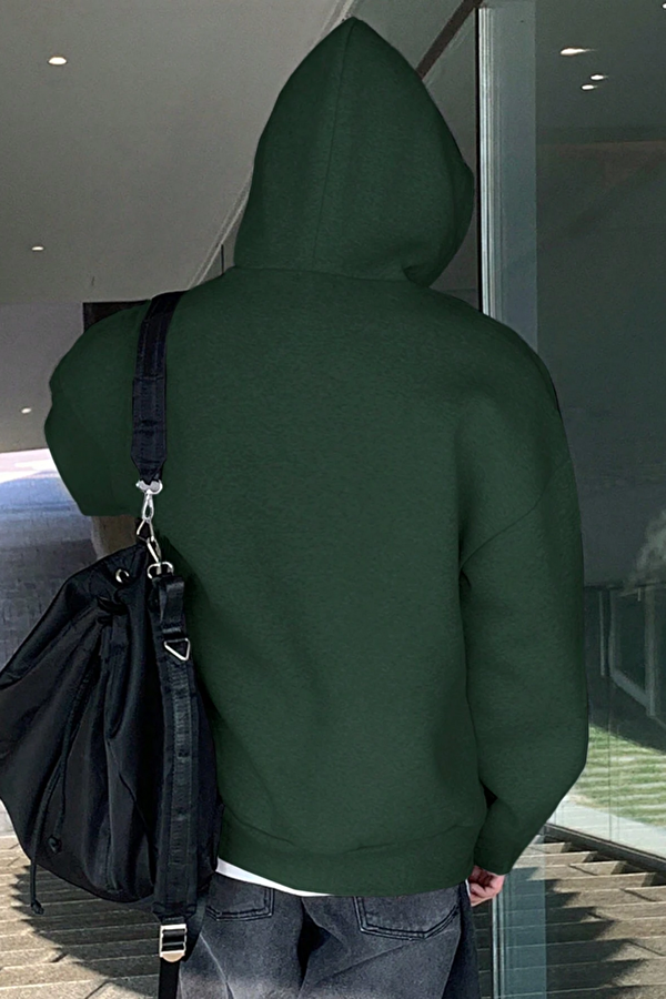 Erkek Sweatshirt Kanguru Cepli  İçi Polarlı 3 İplik Kapüşonlu Oversize Sweatshirt KANGURU-SWEATSHIRT