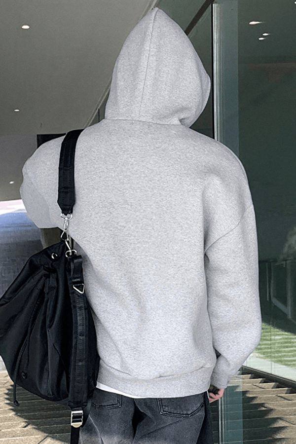 Erkek Sweatshirt Kanguru Cepli  İçi Polarlı 3 İplik Kapüşonlu Oversize Sweatshirt KANGURU-SWEATSHIRT