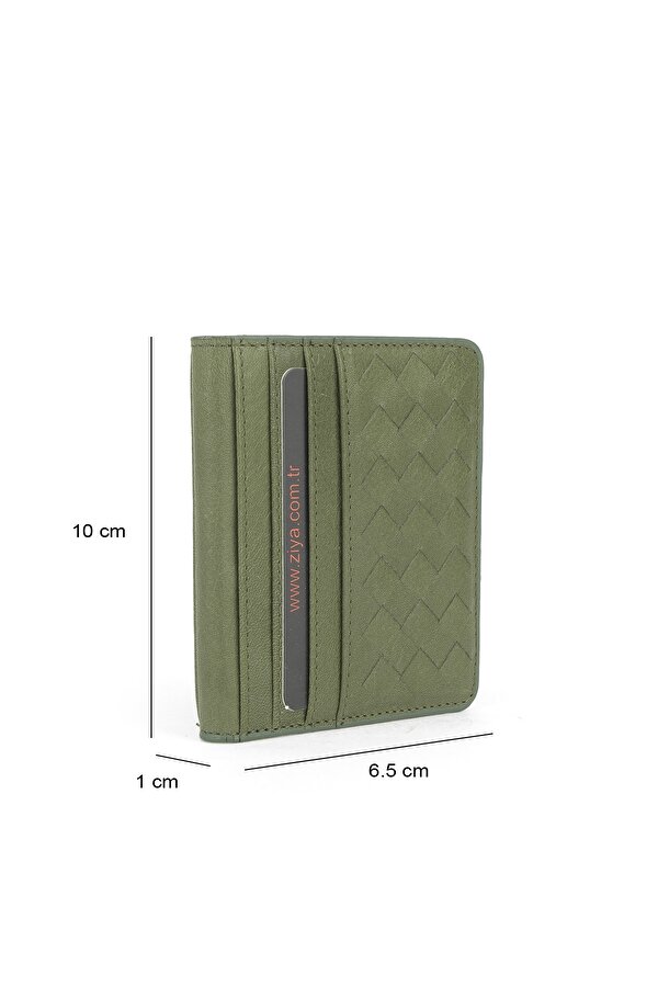 Hakiki Deri Kartlık 1539852Z01 Yeşil