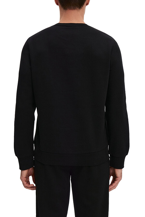  Lumberjack Crewneck Embroidery Logo Черный