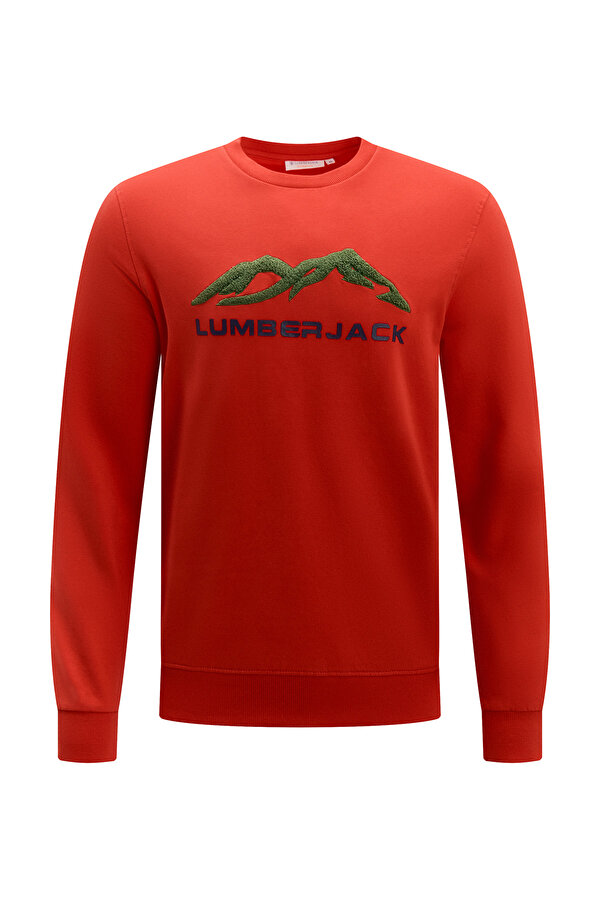  Lumberjack Totem Crewneck Оранжевый 017
