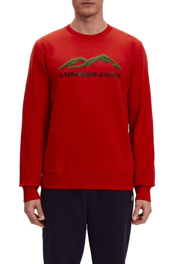 Lumberjack Totem Crewneck Оранжевый 017