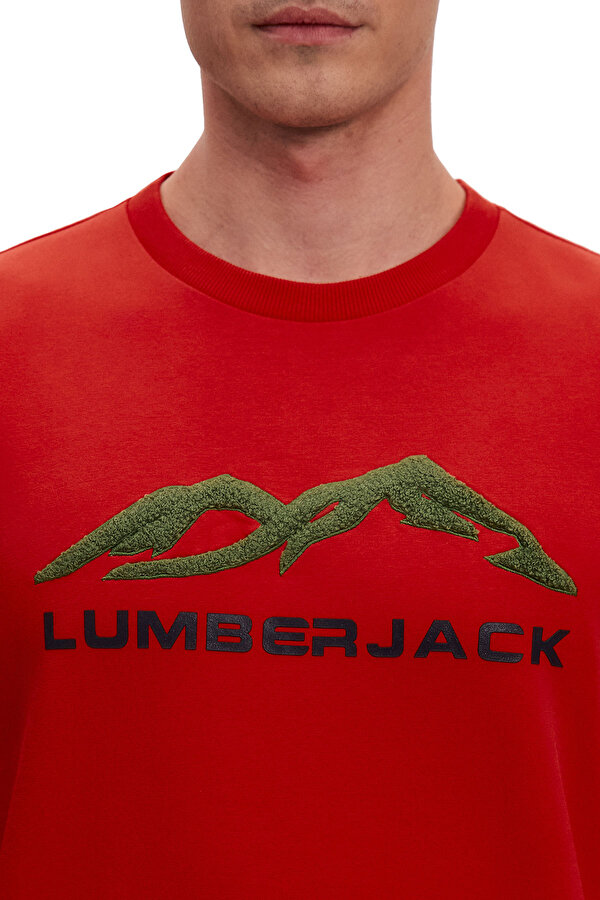  Lumberjack Totem Crewneck Оранжевый 017