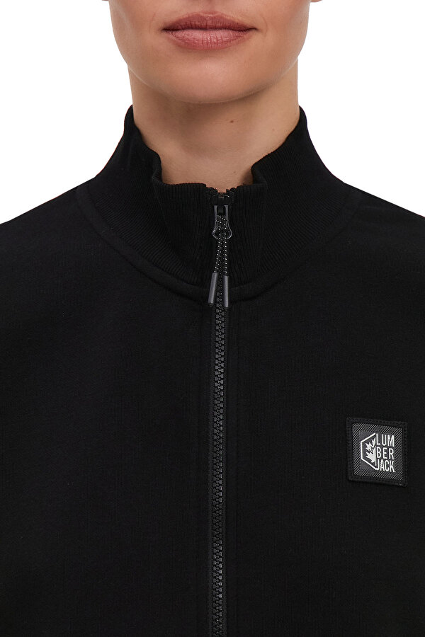 Clothing Lumberjack Pauline High Collar Full Черный