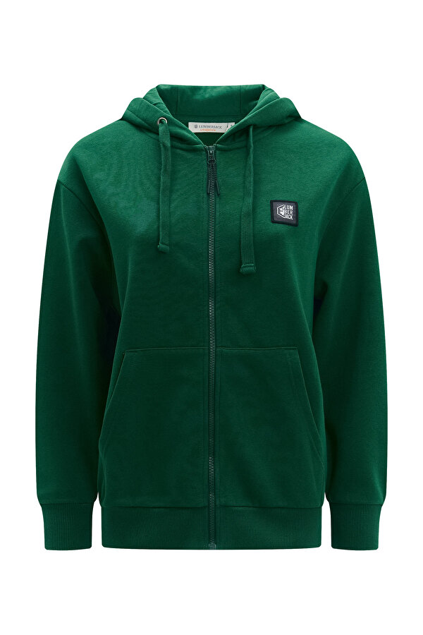 Clothing Lumberjack Sabine Hoodie Box Logo Зеленый 008