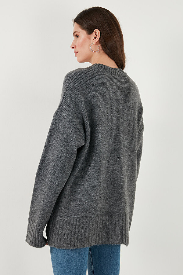 Bayan Kazak 4616213S2 ANTRASİT-BORDO