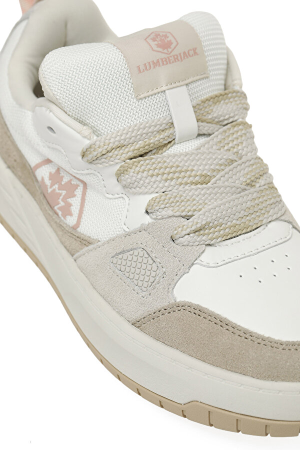 Lumberjack ONKA 6FX KIRIK BEYAZ Kadın Sneaker 102202230 | lumberjack
