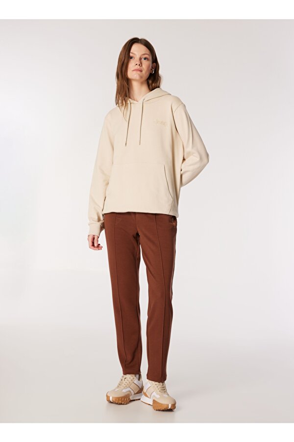 Kahve Kadın Eşofman Altı J4WL-EA7031