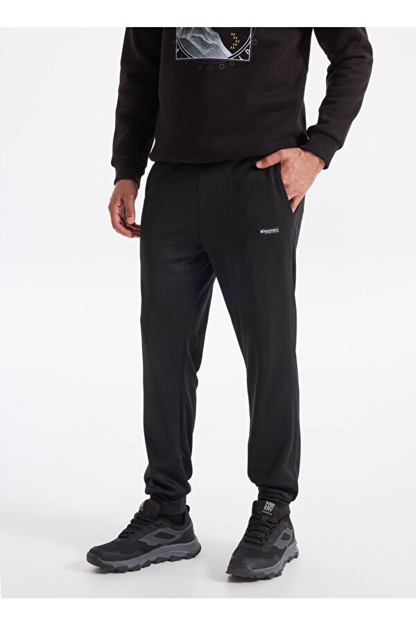 D4WM-EA3074 Siyah Jogger Düz Erkek Eşofman Altı