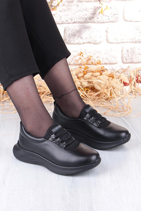 I5209 Belis Comfort Hakiki Deri Kadın Ayakkabı