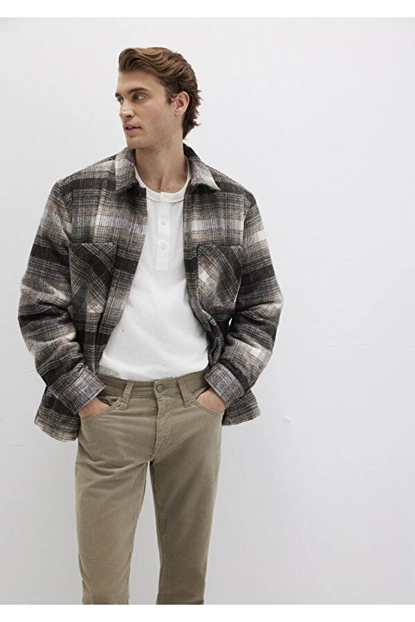 Erkek Kareli Gömlek Ceket M0110745-91228