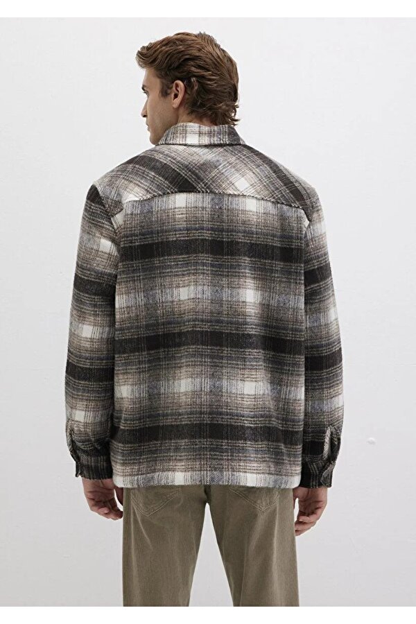 Erkek Kareli Gömlek Ceket M0110745-91228