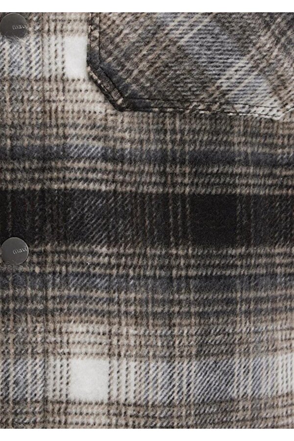 Erkek Kareli Gömlek Ceket M0110745-91228