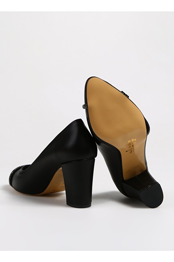 Siyah Kadın Topuklu Ayakkabı AYKO