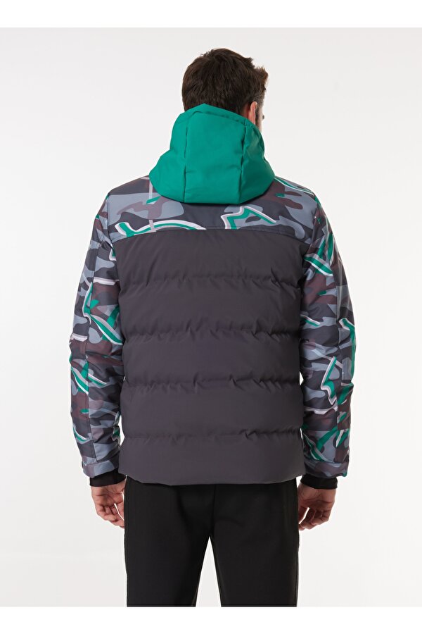 D4WM-MNT3240 Füme Relaxed Desenli Erkek Kayak Montu