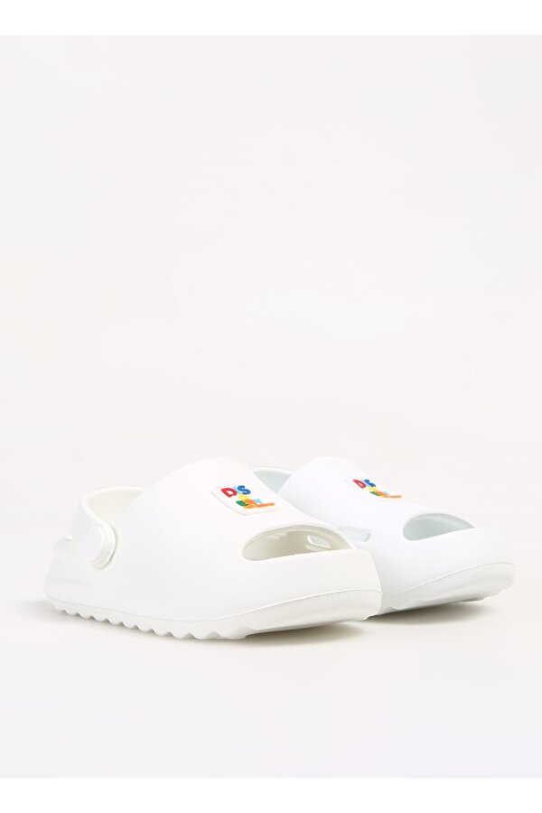 Beyaz Kız Çocuk Plaj Terliği MURPHY-G