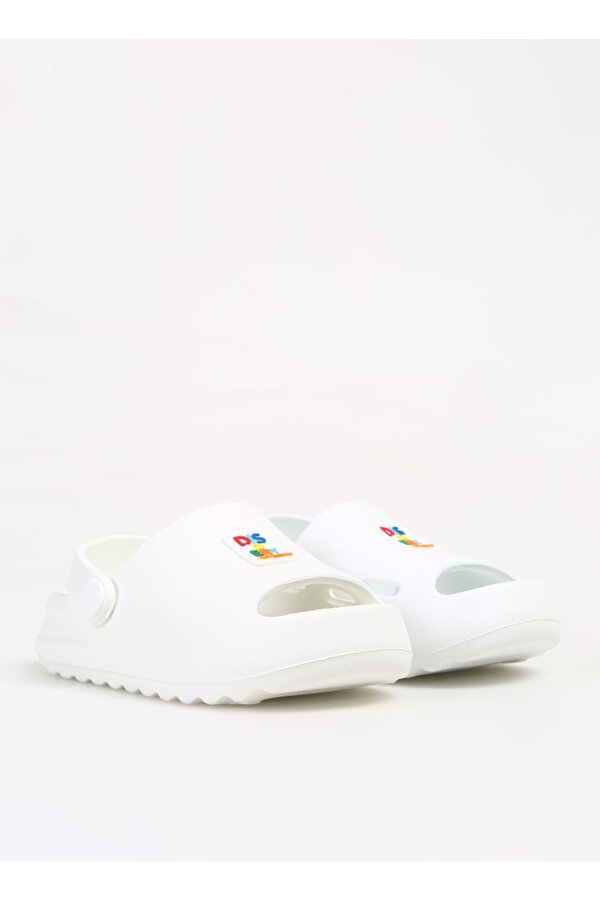 Beyaz Kız Çocuk Plaj Terliği MURPHY-G