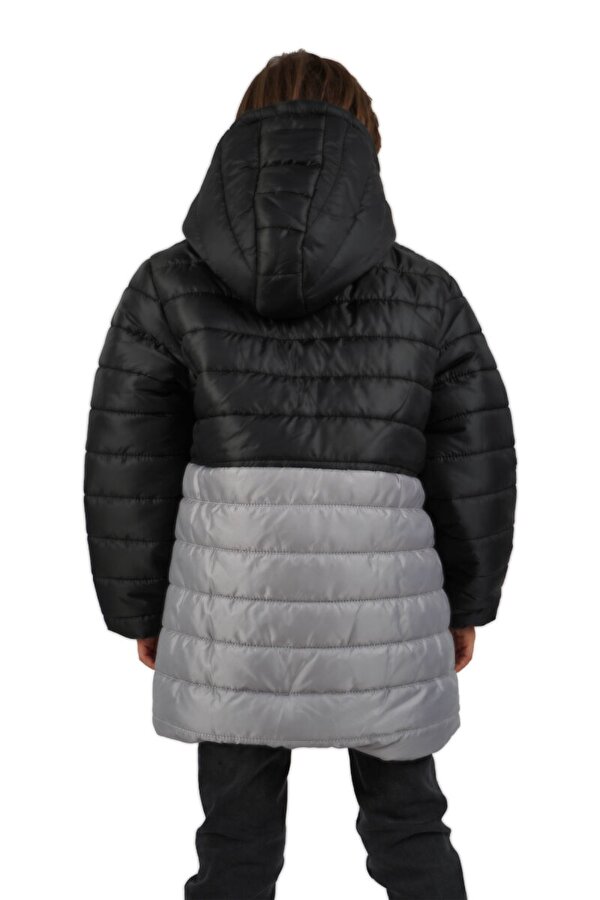 İçi Kürklü Su ve Rüzgar Geçirmez Erkek Çocuk Mont