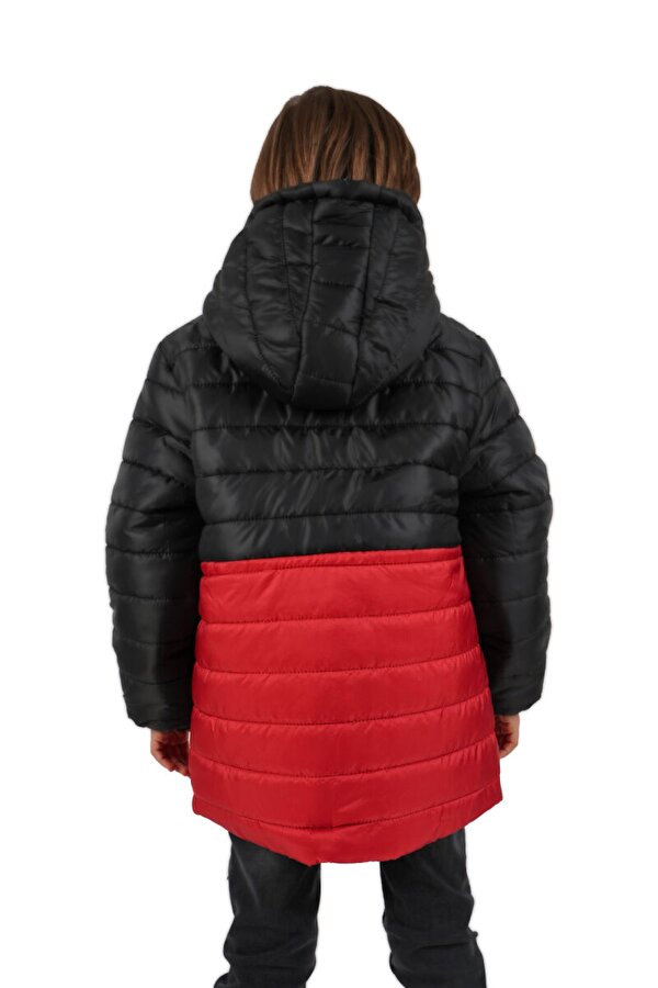 İçi Kürklü Su ve Rüzgar Geçirmez Erkek Çocuk Mont