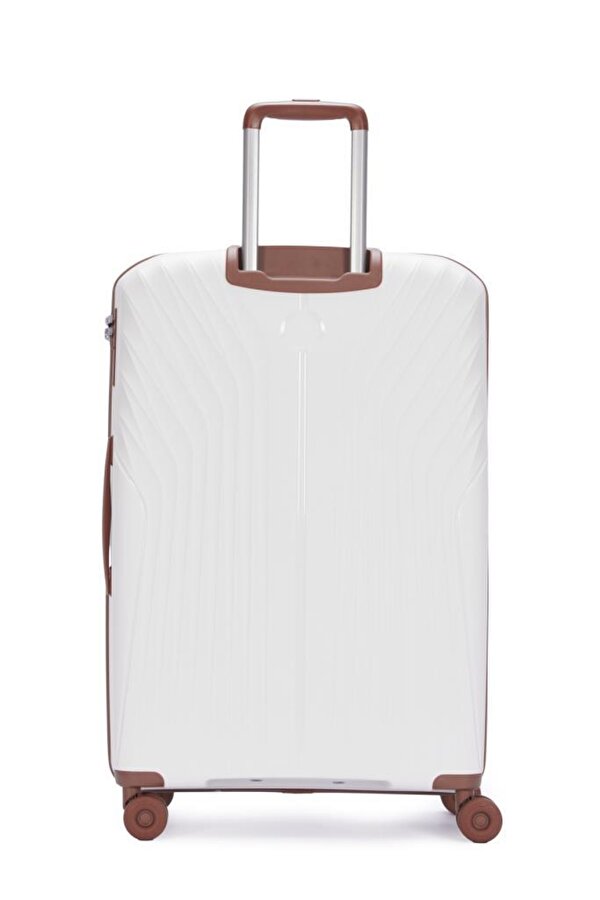 Trolley Valiz Beyaz Büyük Boy 14BNT8010-01-BY
