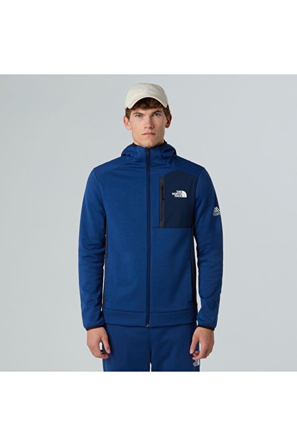 Mountain Athletics Fleece Erkek Siyah Kapüşonlu Ceket