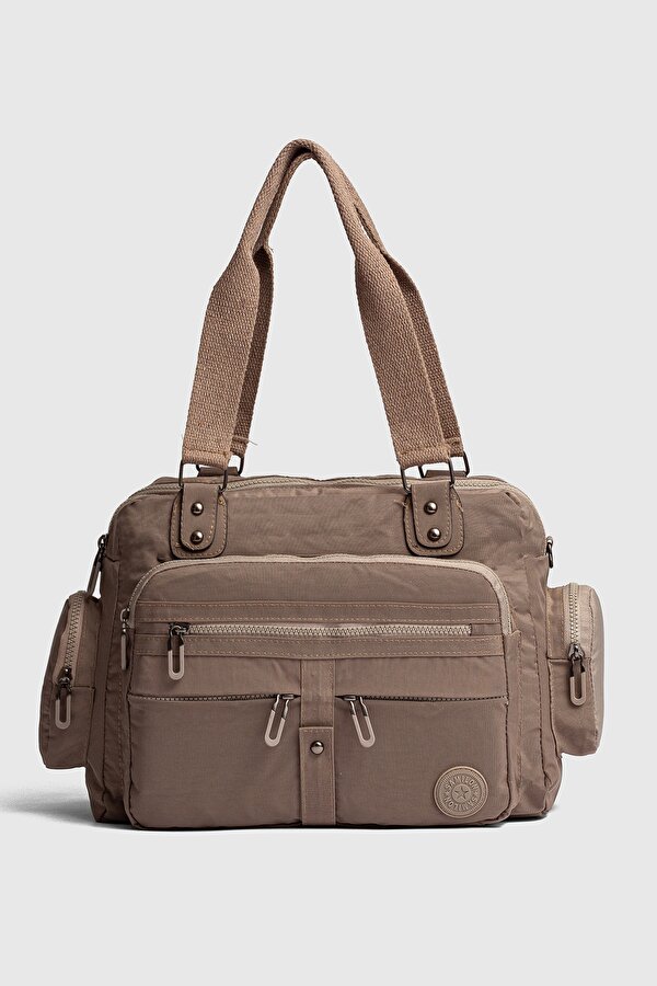 Tk-10 Klinkır çantası omuz çantası çok bölmeli kol çantası KUM