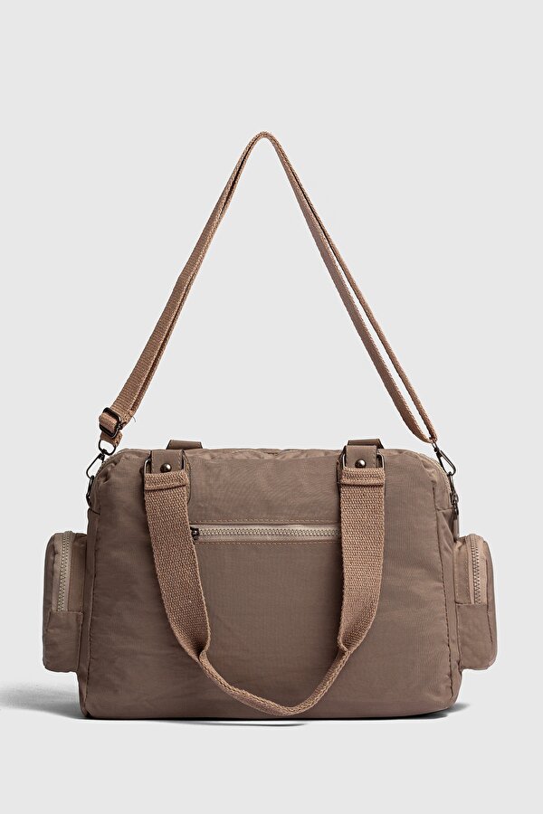 Tk-10 Klinkır çantası omuz çantası çok bölmeli kol çantası KUM