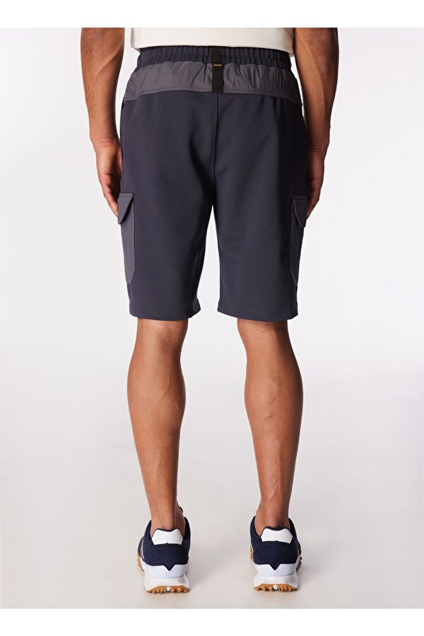 Antrasit Erkek Relaxed Blok Sweat Şort J4SM-SHT7211